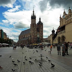 kościół Mariacki w Krakowie